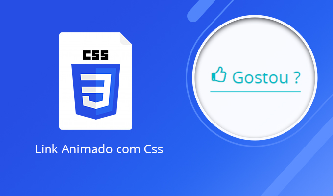 Link Animado com Css