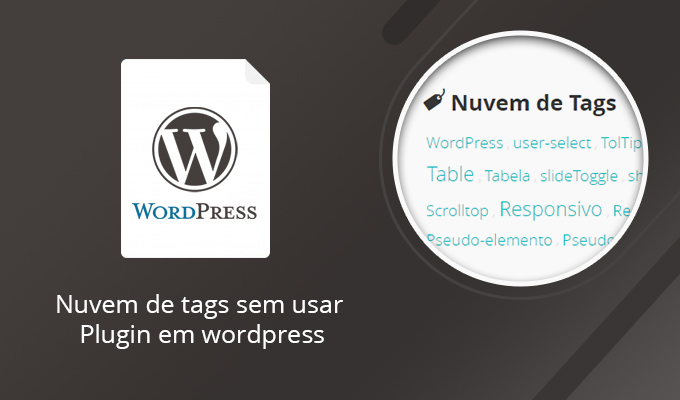 Nuvem de tags sem usar Plugin em wordpress