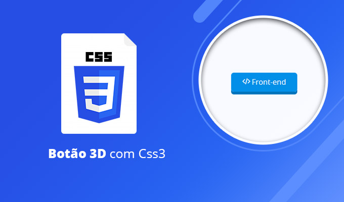 Botão 3D com Css3