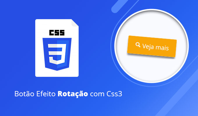 Botão Efeito Rotação com Css3