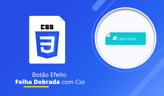 Botão Efeito Folha Dobrada com Css
