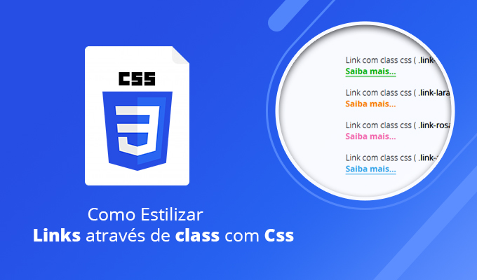 Como Estilizar Links através de class com Css