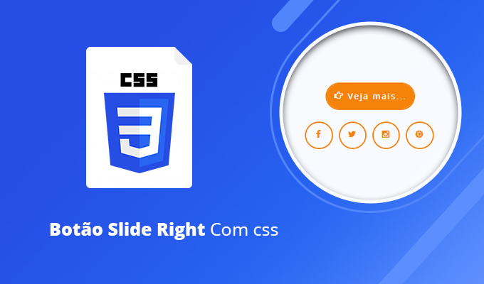 Botão Slide Right Com css