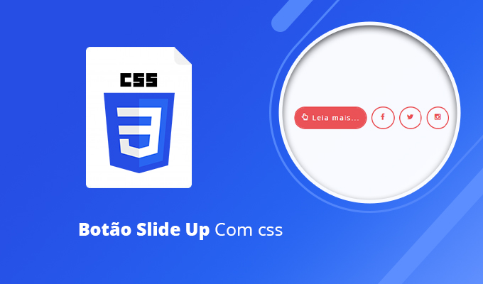 Botão Slide Up Com css