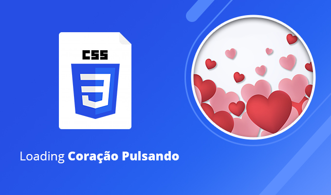 Loading Coração Pulsando com html e css