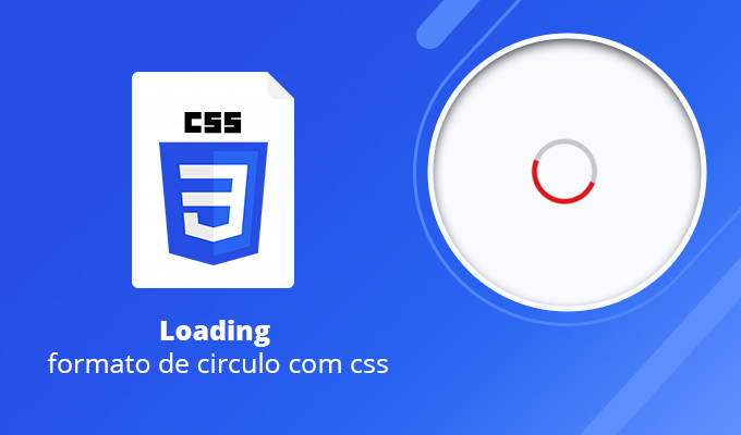 Loading Formato de Circulo com Css