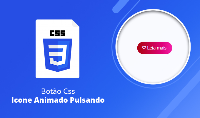 Botão Css – Icone Animado Pulsando