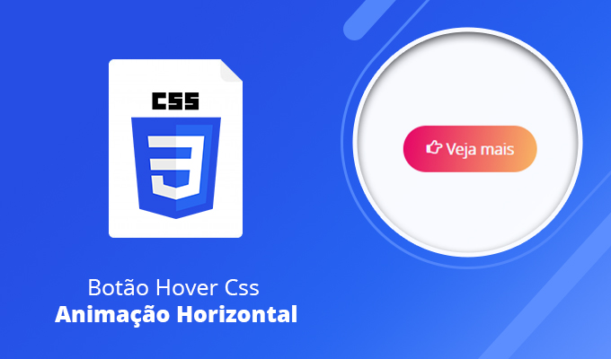 Botão Hover Css Animação Horizontal