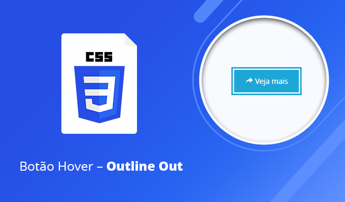 Botão Hover – Outline Out