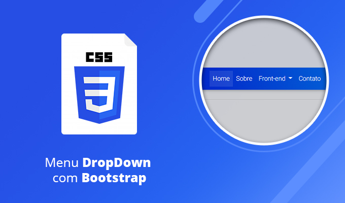 Menu DropDown com Bootstrap