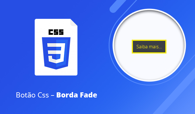 Botão Css – Borda Fade
