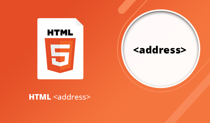 HTML address