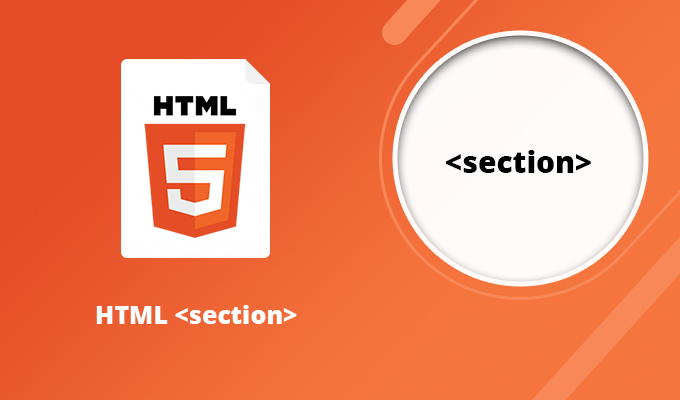 Html section