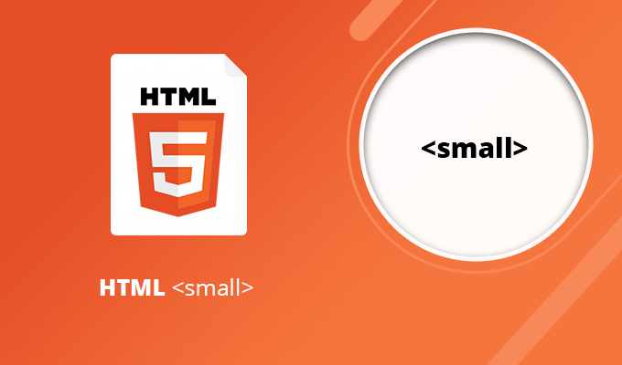 HTML small