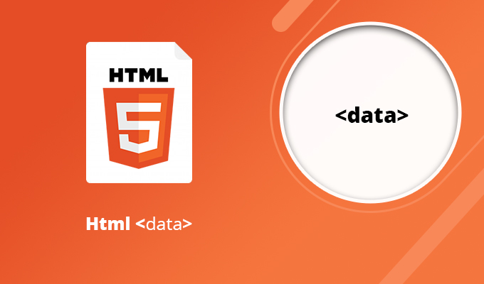 Html data
