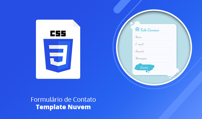 Formulário de Contato – Template Nuvem