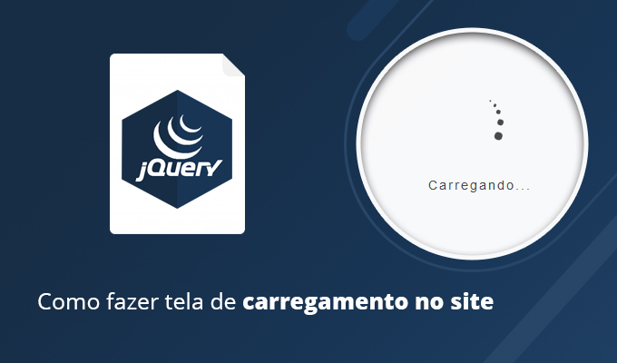 Como fazer tela de carregamento no site