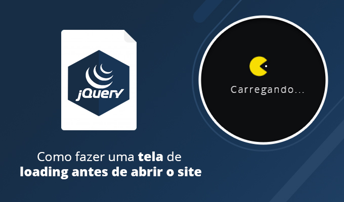 Como fazer uma tela de loading antes de abrir o site