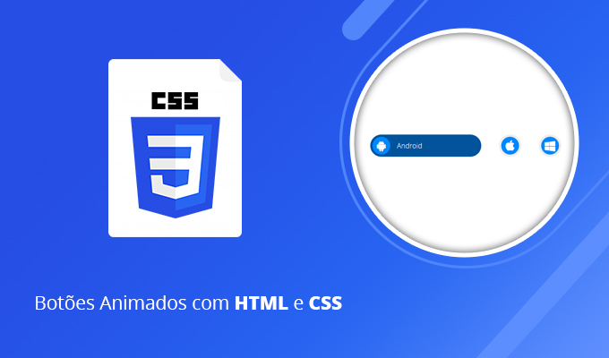 Botões Animados com HTML e CSS