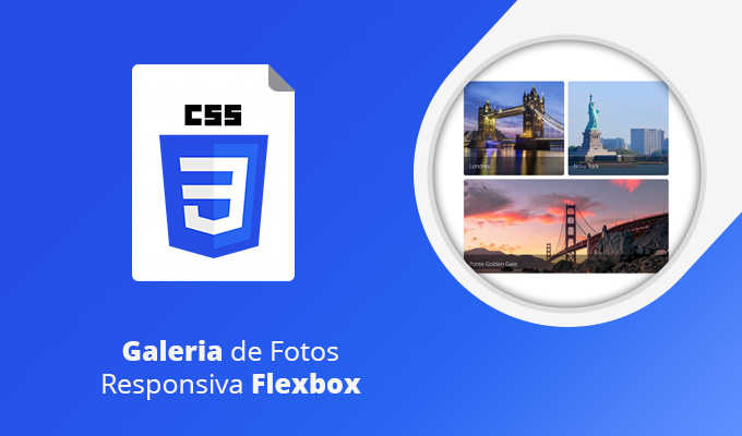 Galeria de Fotos Responsiva Flexbox