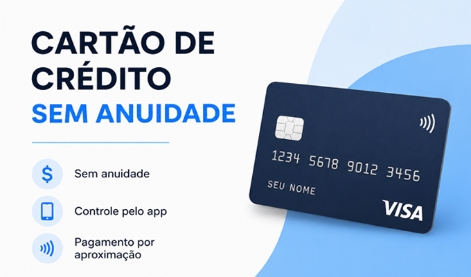 Cartão de Crédito Sem Anuidade
