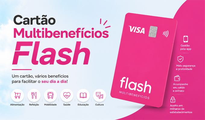 Cartão multibenefícios Flash