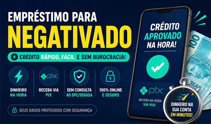 Empréstimo para Negativado
