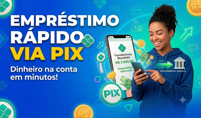 Empréstimo Rápido Via PIX