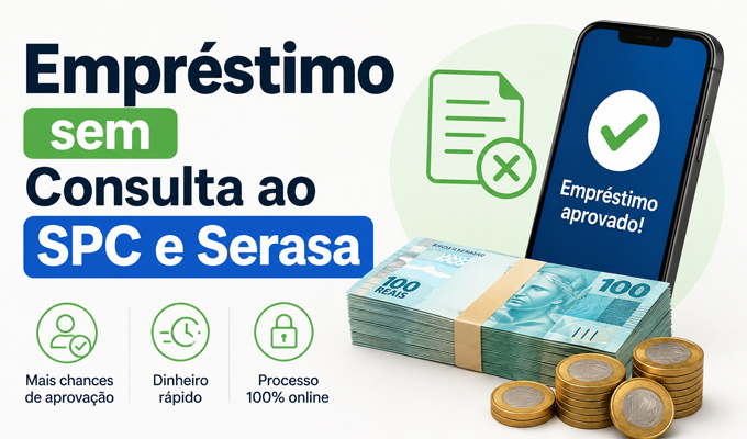 Empréstimo sem Consulta ao SPC e Serasa
