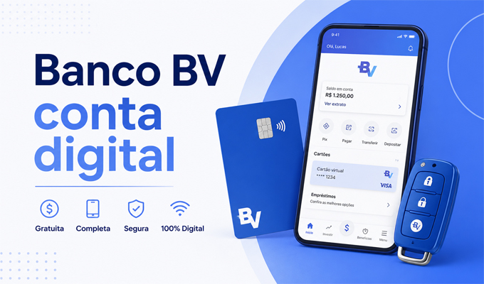 Banco BV conta digital