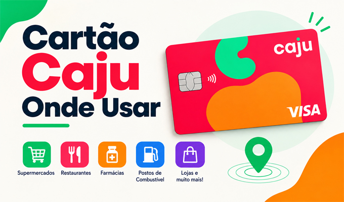 Cartão Caju Onde Usar