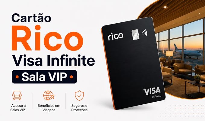 Cartão Rico Visa Infinite Sala VIP