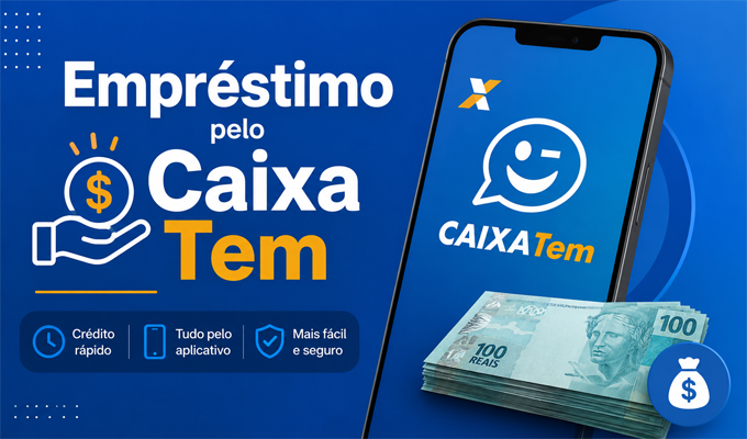 Empréstimo pelo Caixa Tem