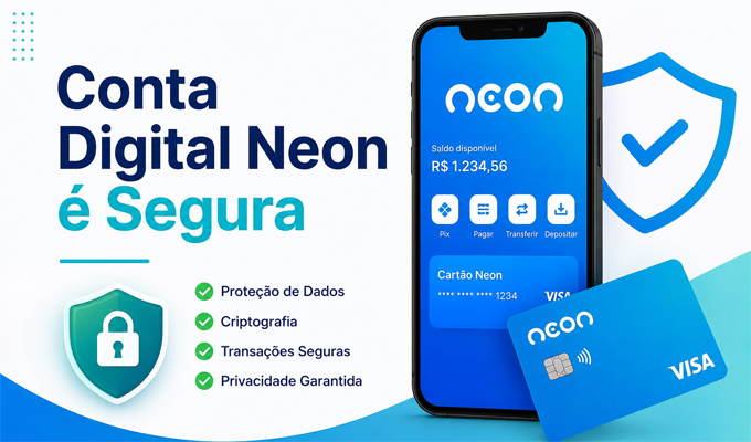 Conta Digital Neon é Segura
