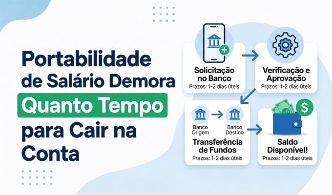 Portabilidade de Salário Demora Quanto Tempo para Cair na Conta